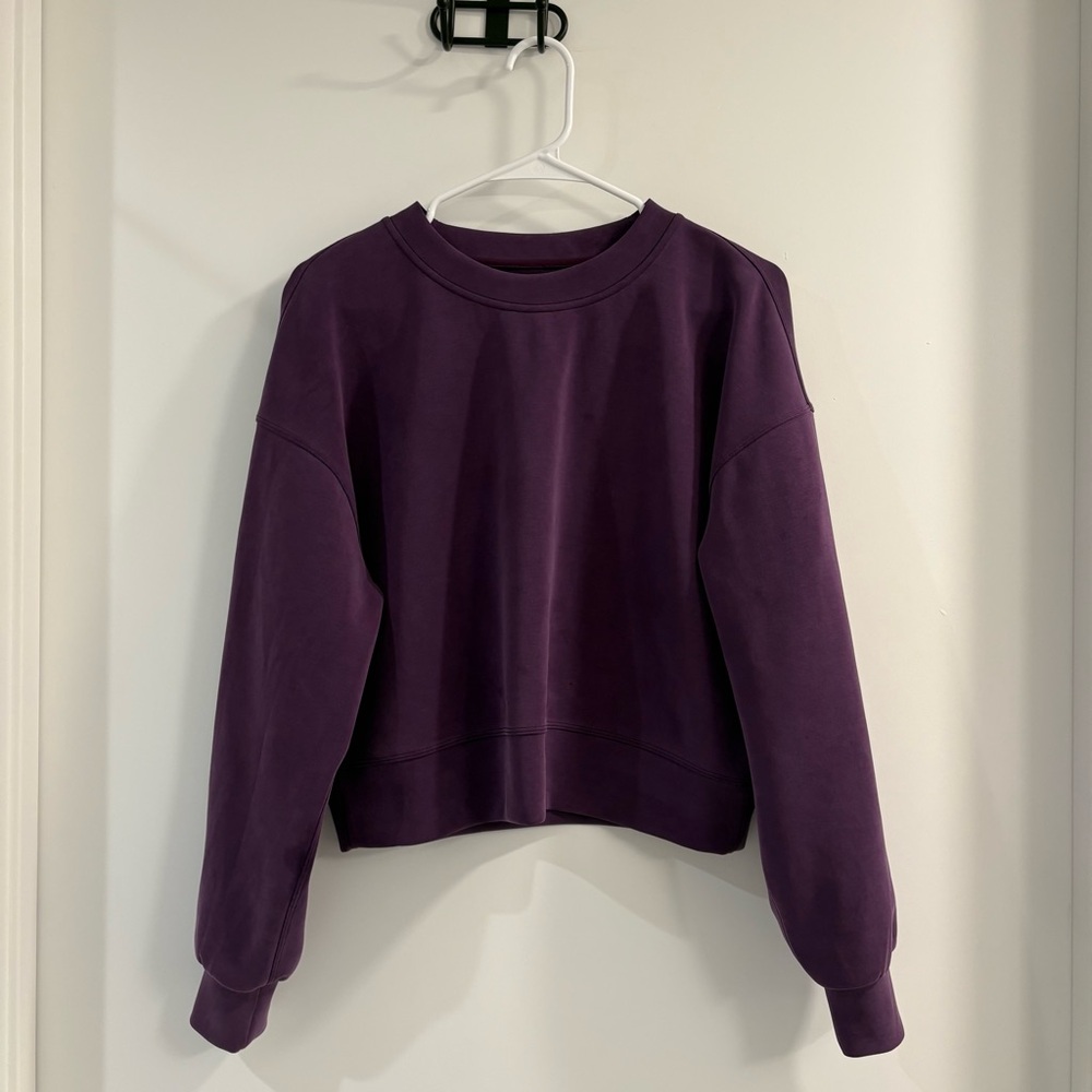 Lululemon Softstreme Perfectly Oversized Cropped Crew